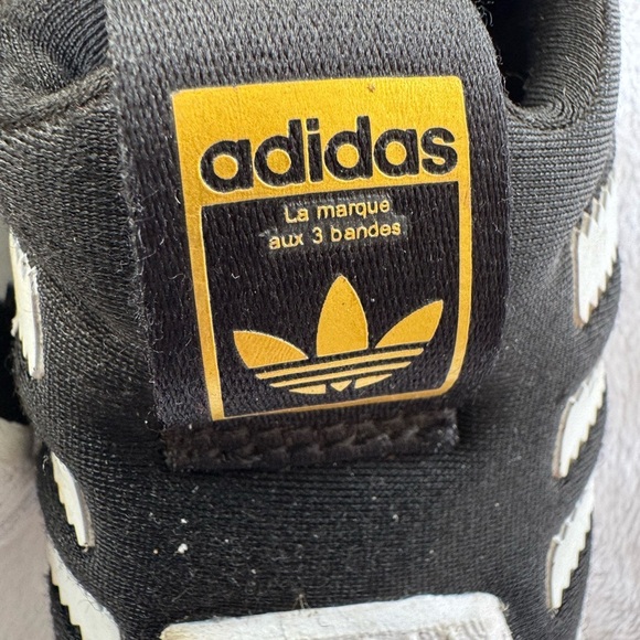 Adidas Superstar 360 I Toddlers' Slip-On Shoes Core Black-White-Gold Metallic 4 - Picture 3 of 6